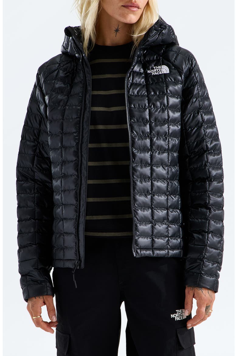 Thermoball Hooded Jacket, Main, color, TNF BLACK/ TNF BLACK