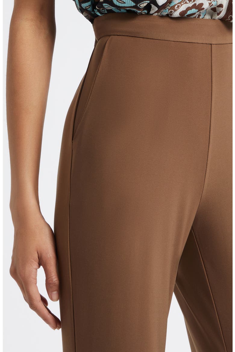 Amberly Flare Leg Pants, Alternate, color, SEPIA