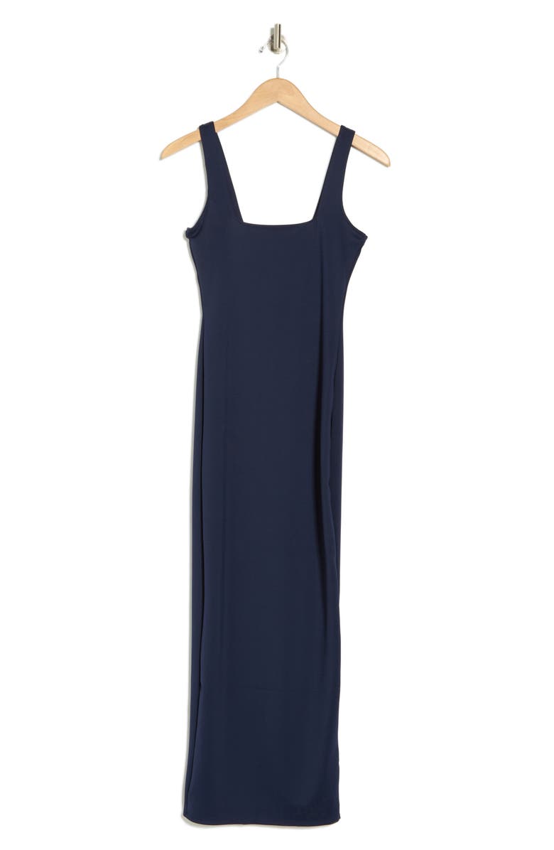 Good American Sculpting Modern Tank Maxi Dress, Alternate, color, Ink Blue003