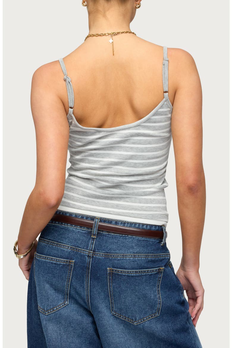 Layered Stripe Camisole, Alternate, color, LIGHT-GRAY-MELANGE