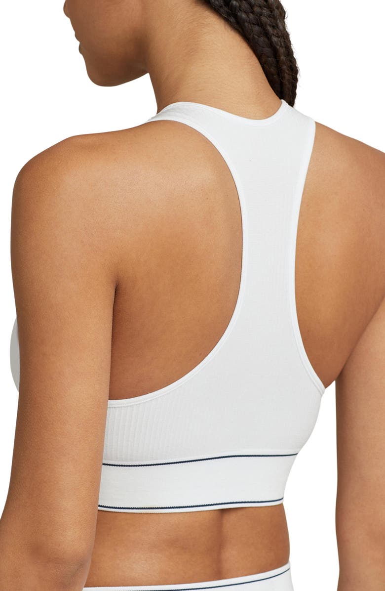 Polo Ralph Lauren Ribbed High Neck Bralette, Alternate, color,