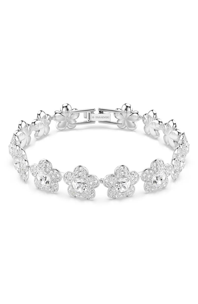 Swarovski Crystal Bracelet, Main, color, 