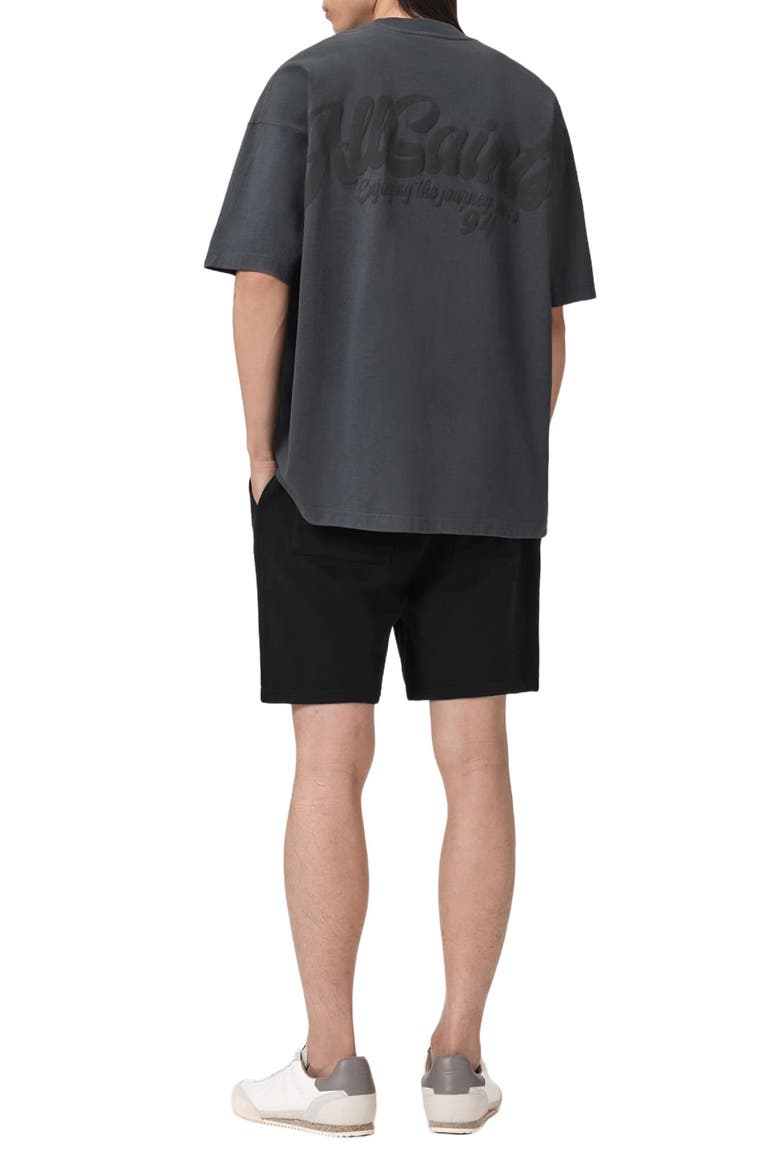 Asher Sweat Shorts, Alternate, color, JET BLACK