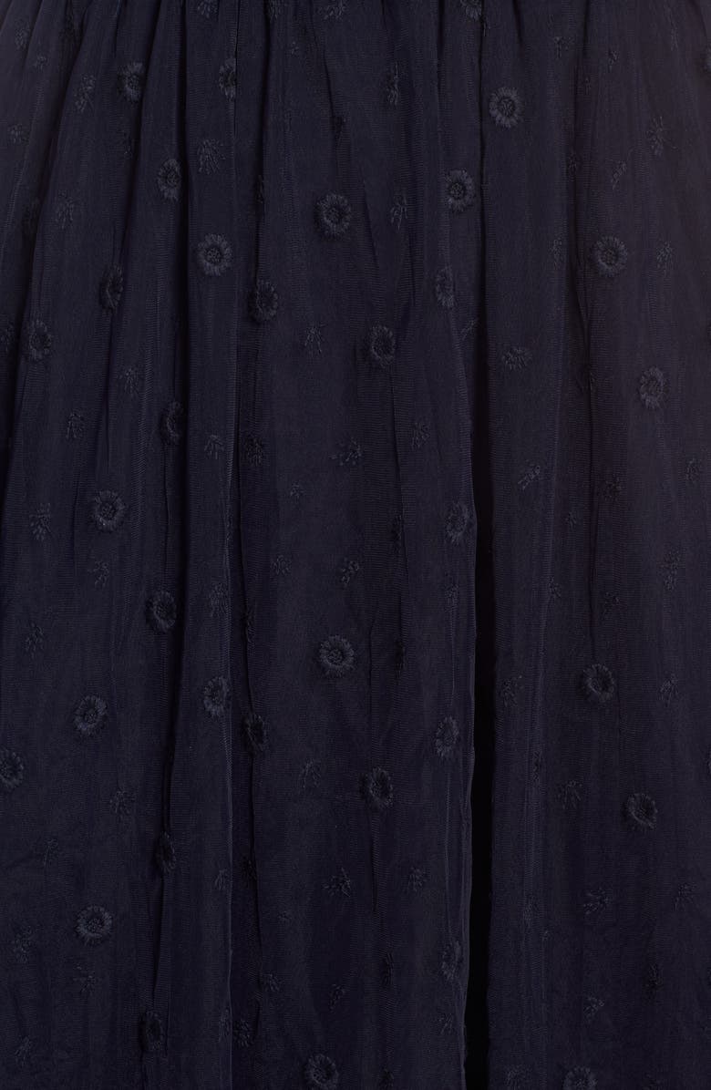 1901 Embroidered Tulle Skirt, Alternate, color,