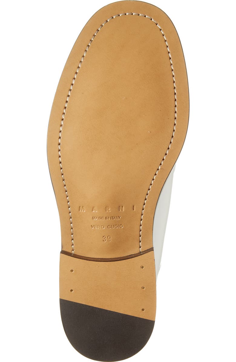 Marni Logo Embroidered Sabot Mule, Alternate, color,