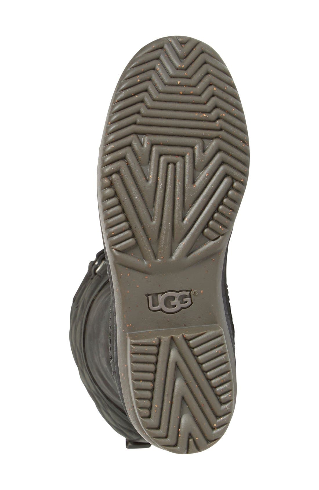 UGG<sup>®</sup> Elsa Quilted Waterproof Boot, Alternate, color, 