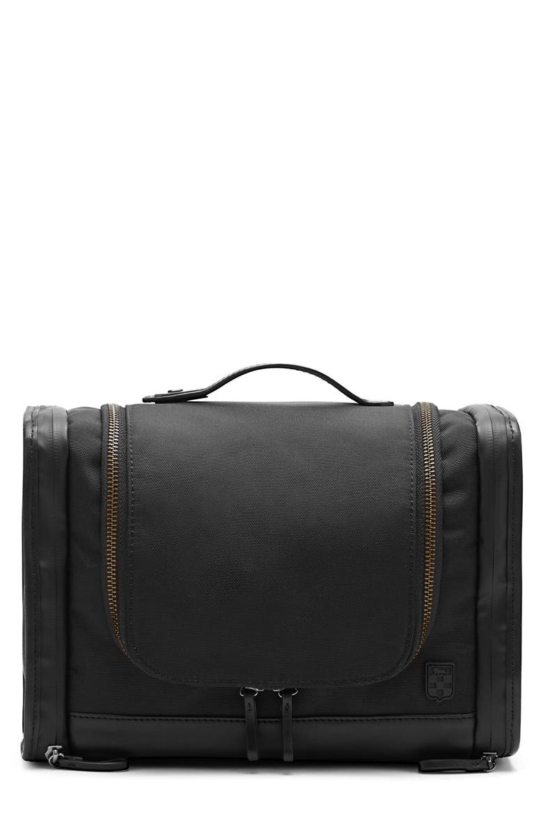 Lecco Travel Kit, Main, color, JET BLACK/ OXFORD