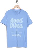 Vinyl Icons Good Vibes Graphic T-Shirt