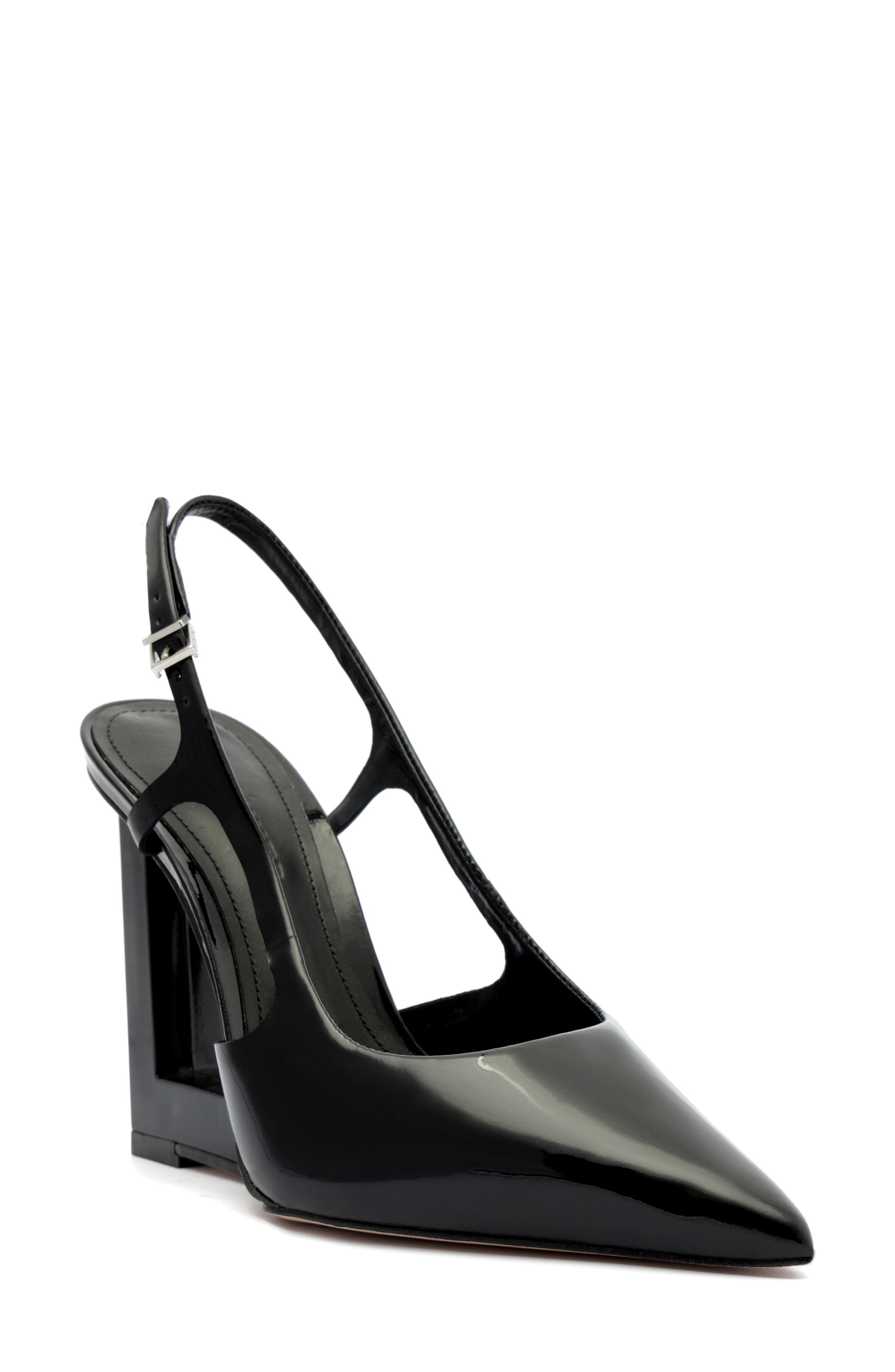 Schutz Filipa Slingback Pointed Toe Wedge Pump, Main, color, 