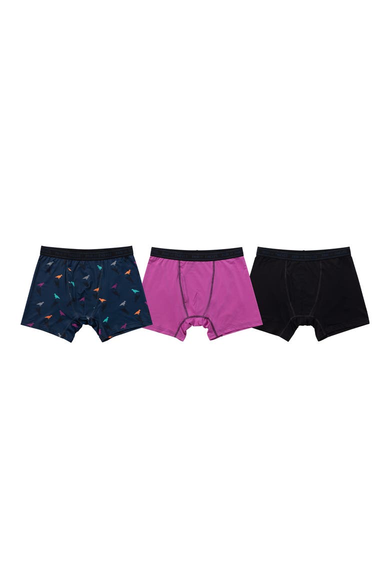 4-Way Performance Boxer Briefs, Alternate, color, NAVY PINK