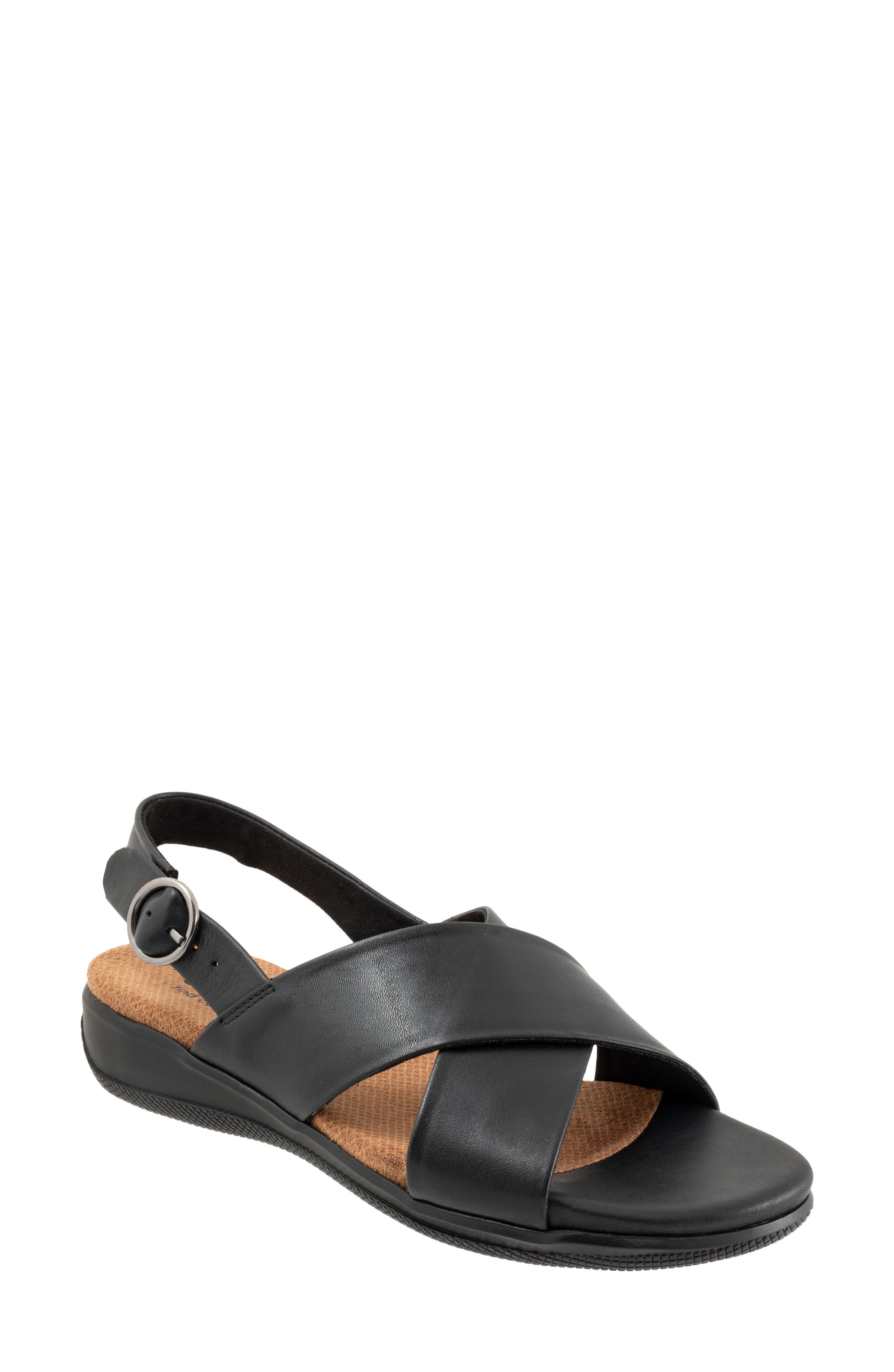SoftWalk<sup>®</sup> Tillman 2.0 Slingback Sandal - Multiple Widths Available, Main, color, Black