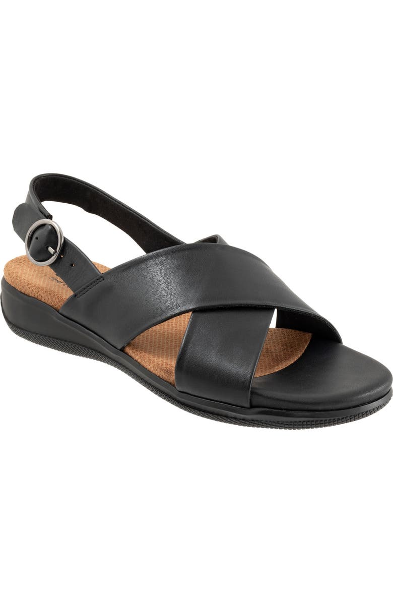 SoftWalk<sup>®</sup> Tillman 2.0 Slingback Sandal - Multiple Widths Available, Main, color, Black