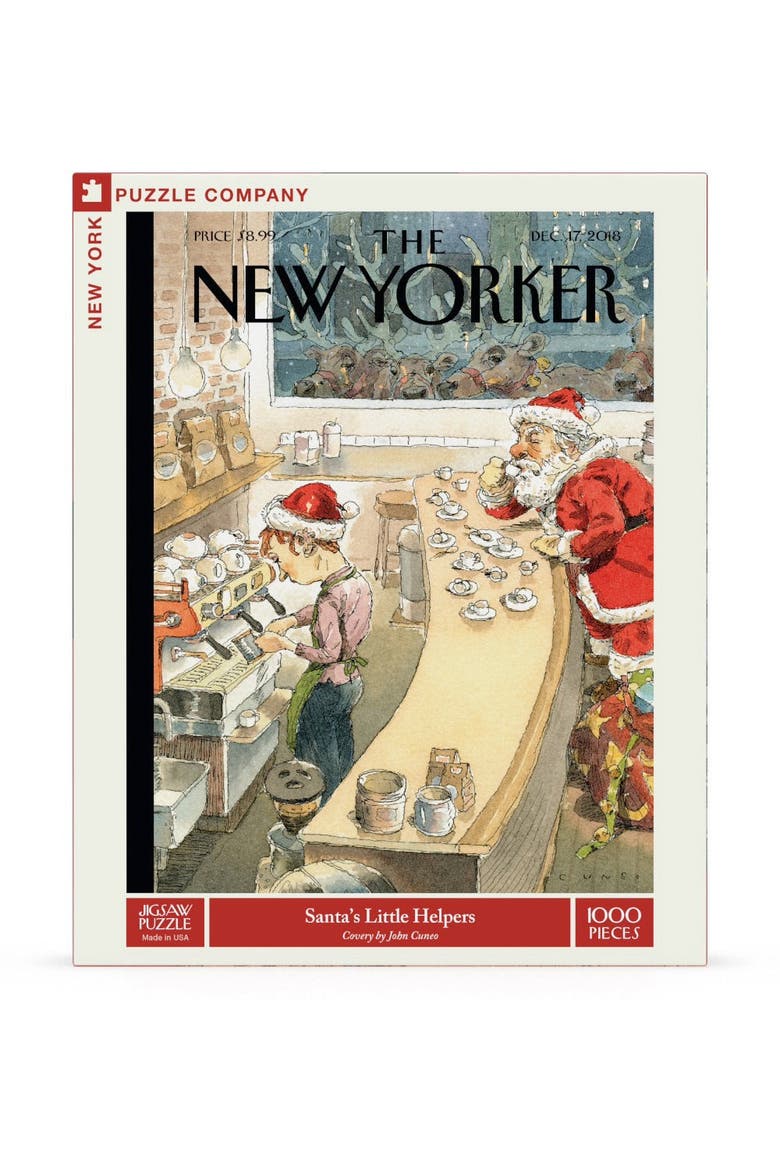 Santa's Little Helpers 1000 Piece Puzzle, Main, color, No Color