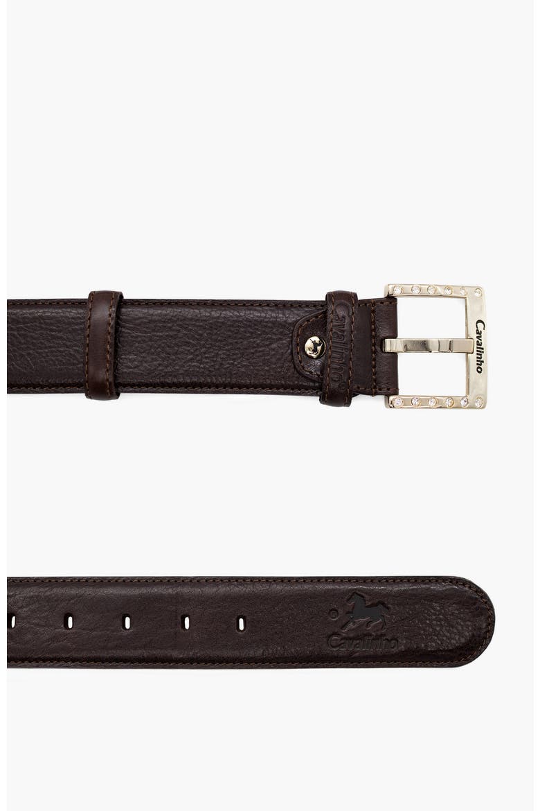 Classic Leather Belt 908, Alternate, color, Brown