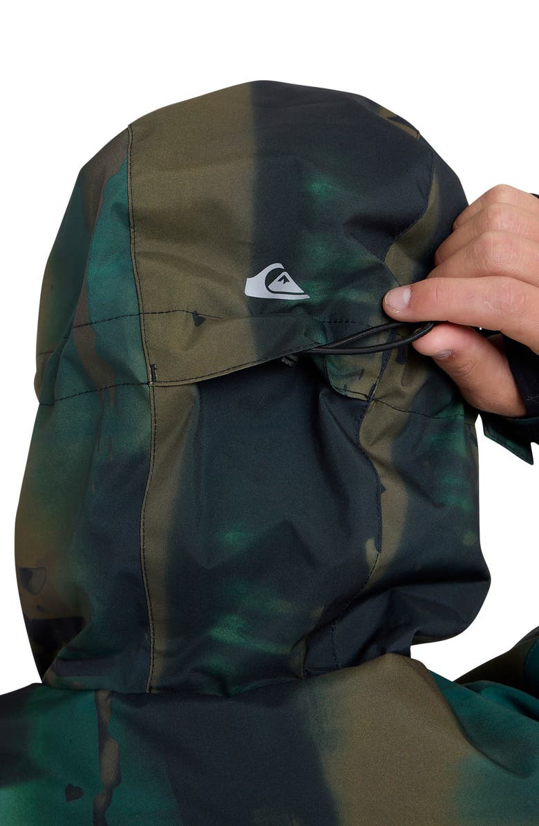 Quiksilver Mission Water Resistant WarmFlight<sup>®</sup> Insulated Jacket, Alternate, color, Dark Ivy