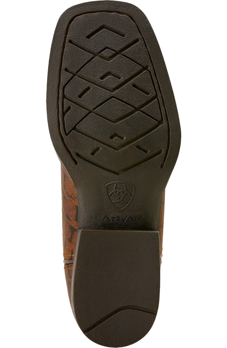 Ariat Kids' Knox Wide Square Toe Western Boot, Alternate, color,