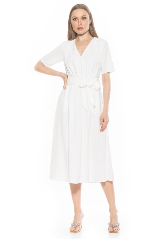 Alexia Admor Larisa A-line Dress In Ivory