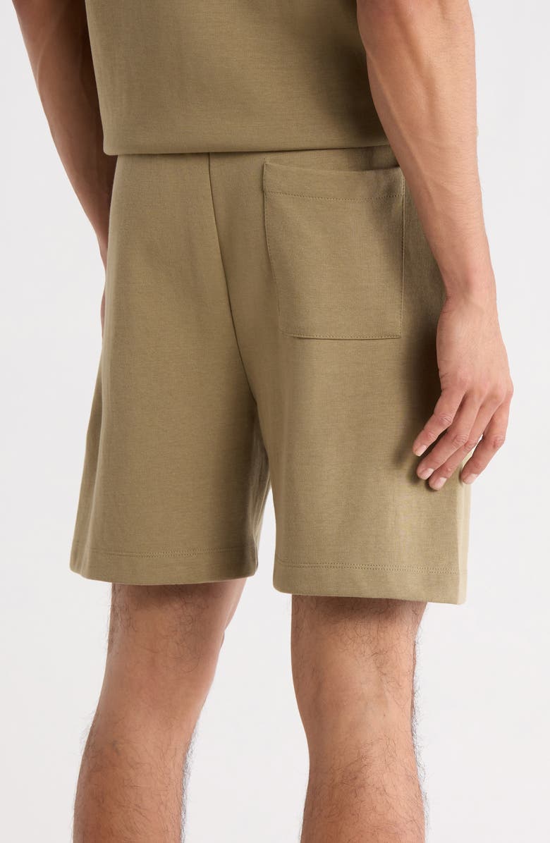 DENIM AND FLOWER Coord Shorts, Alternate, color, Mid Green