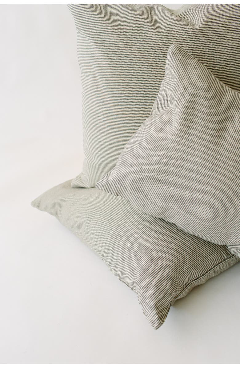 Loom Imports Pinstripe Lumbar Pillow, Alternate, color, Blue