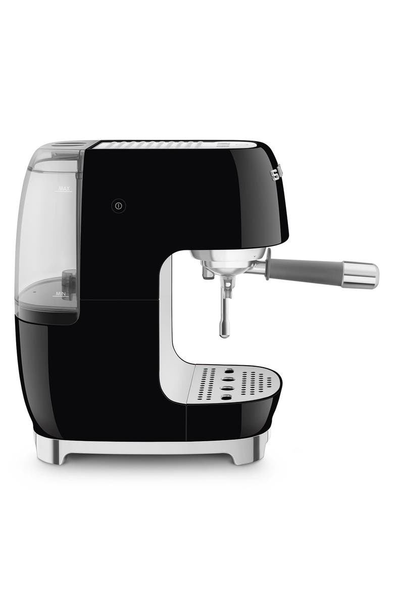 smeg Espresso, Coffee & Cold-Brew Coffee Machine, Alternate, color, Black