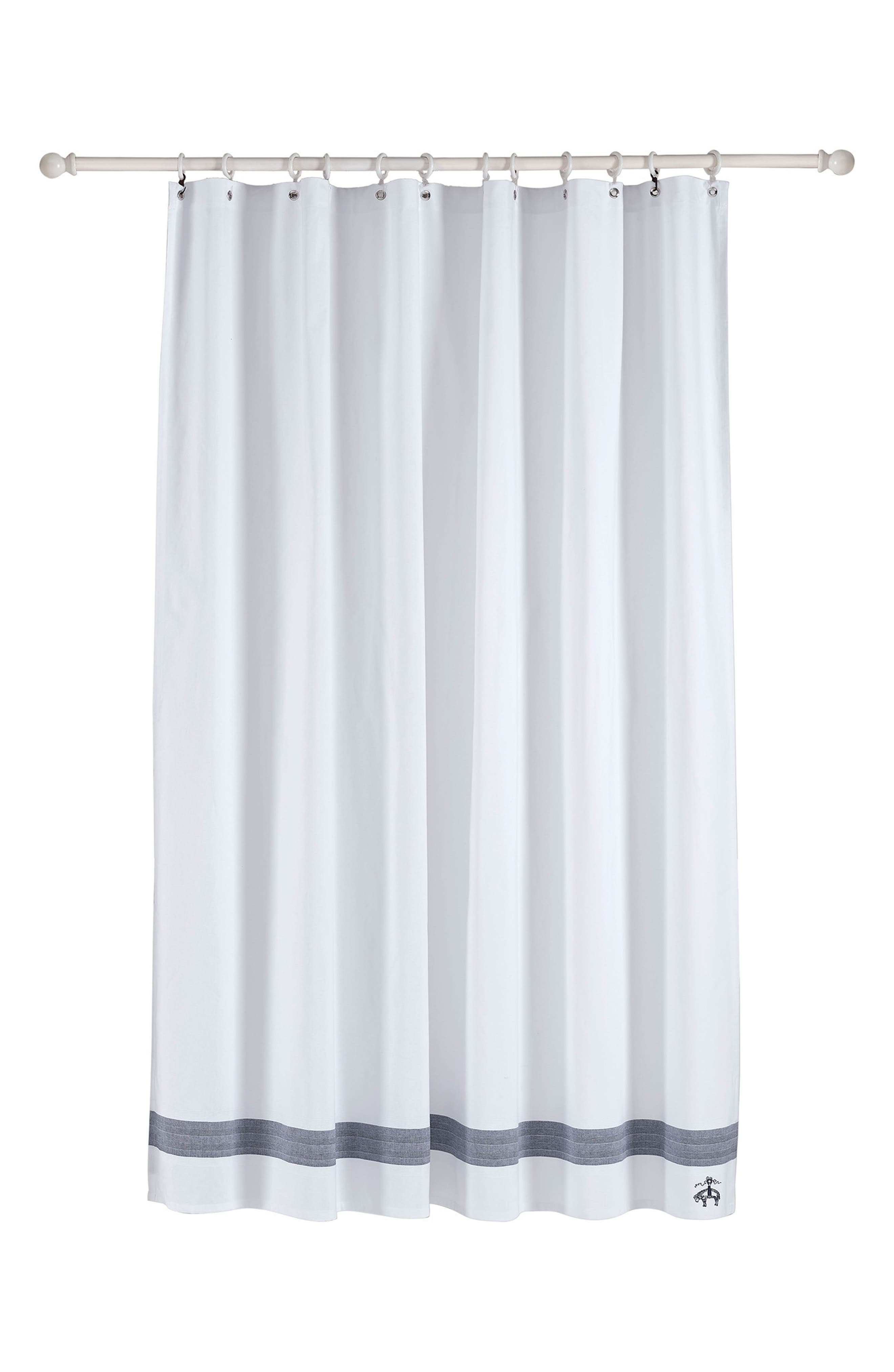 Brooks Brothers Ottoman Rolls Shower Curtain