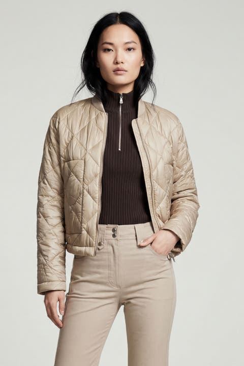 Kyoto Quilted Bomber Jacket