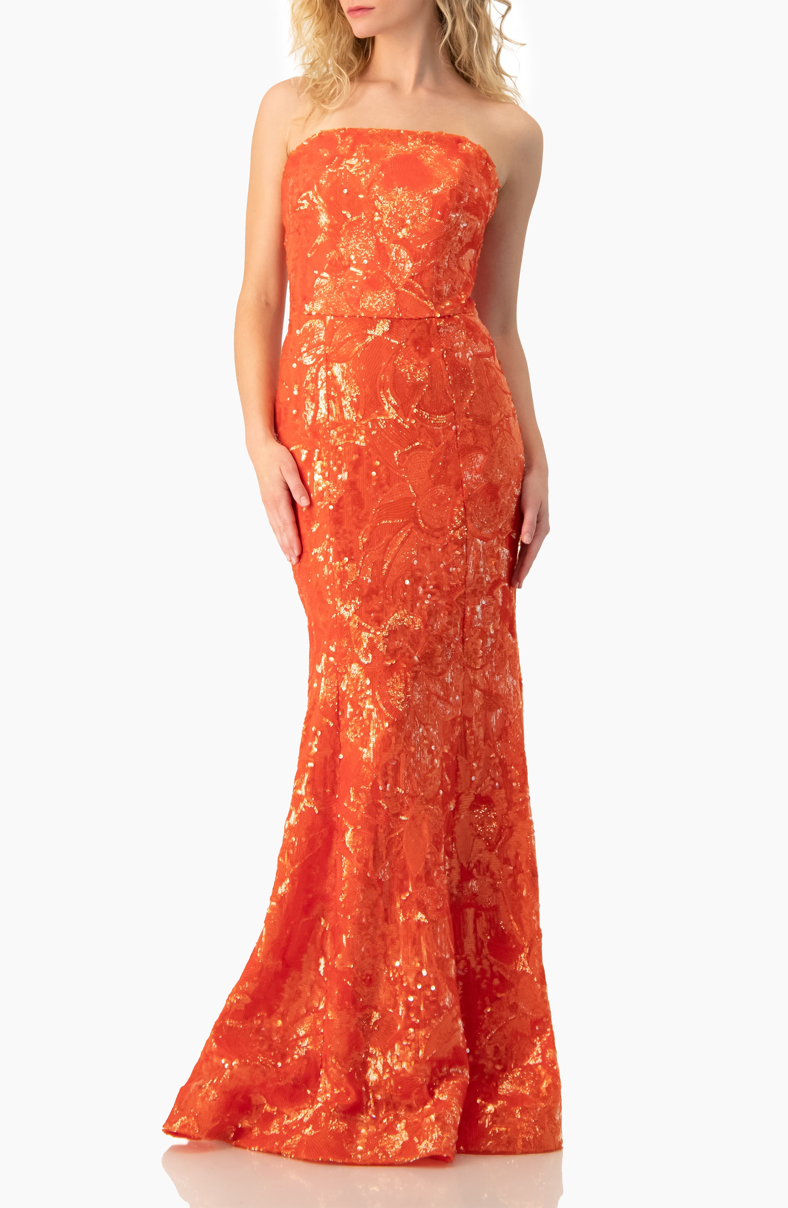 selected Orange Red