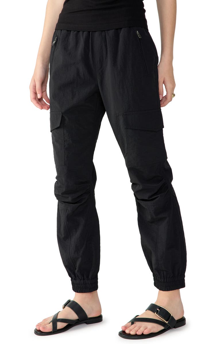 Sanctuary Lola Nylon Cargo Pants, Main, color,