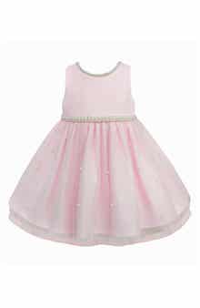 COUTURE PRINCESS Pearl Mesh Party Dress
