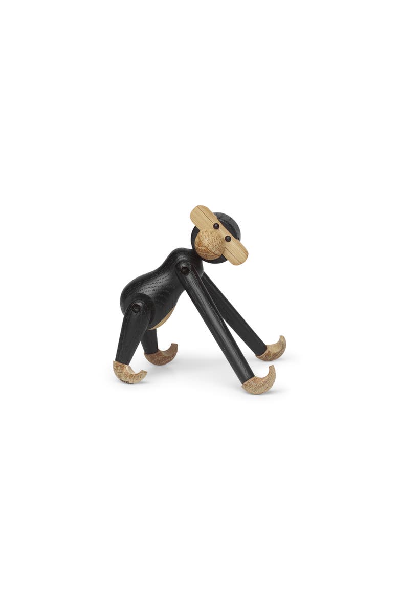 Kay Bojesen Monkey Mini, Alternate, color, Dark stained oak