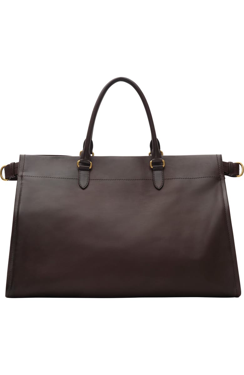 Burberry Extra Large Hampstead Tote, Alternate, color, Peat Brown