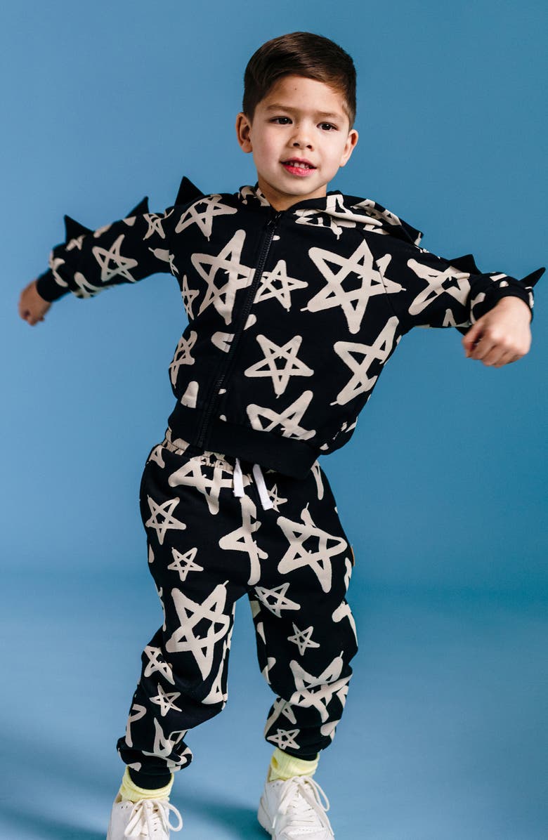 Rock Your Kid Kids' Cotton Pants, Alternate, color, Graffiti