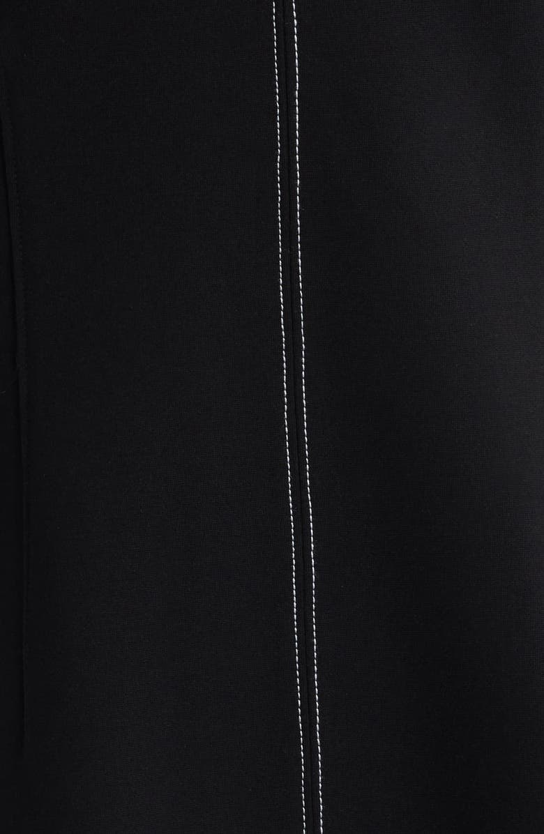 rag & bone Irene Contrast Embroidery Minidress, Alternate, color, Black