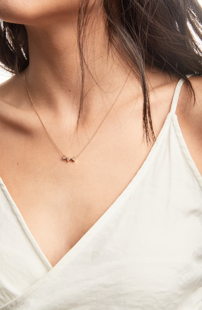 Uncommon James by Kristin Cavallari Triple Threat Necklace, Alternate, color, 