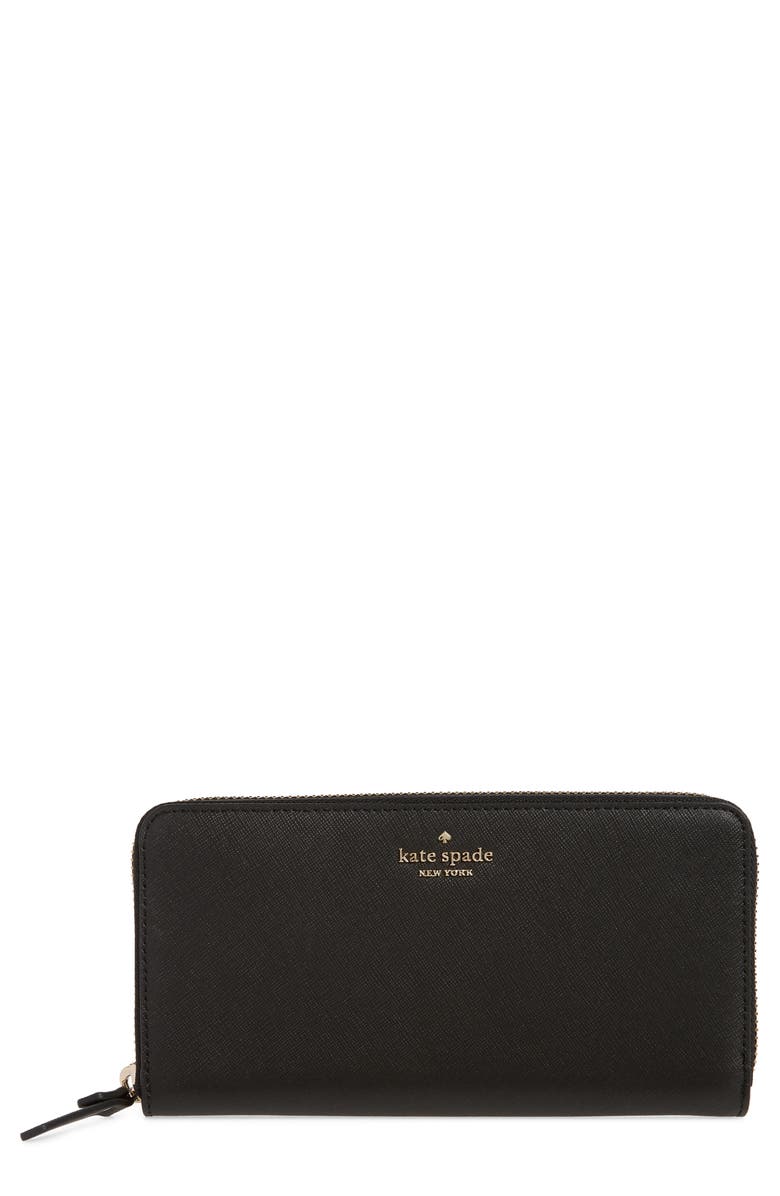 Kate Spade New York laurel way neda continental zip wallet, Main, color, 