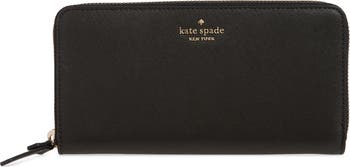 NEW Kate Spade Laurel Way Neda top Large Leather Wallet in Deep Berry