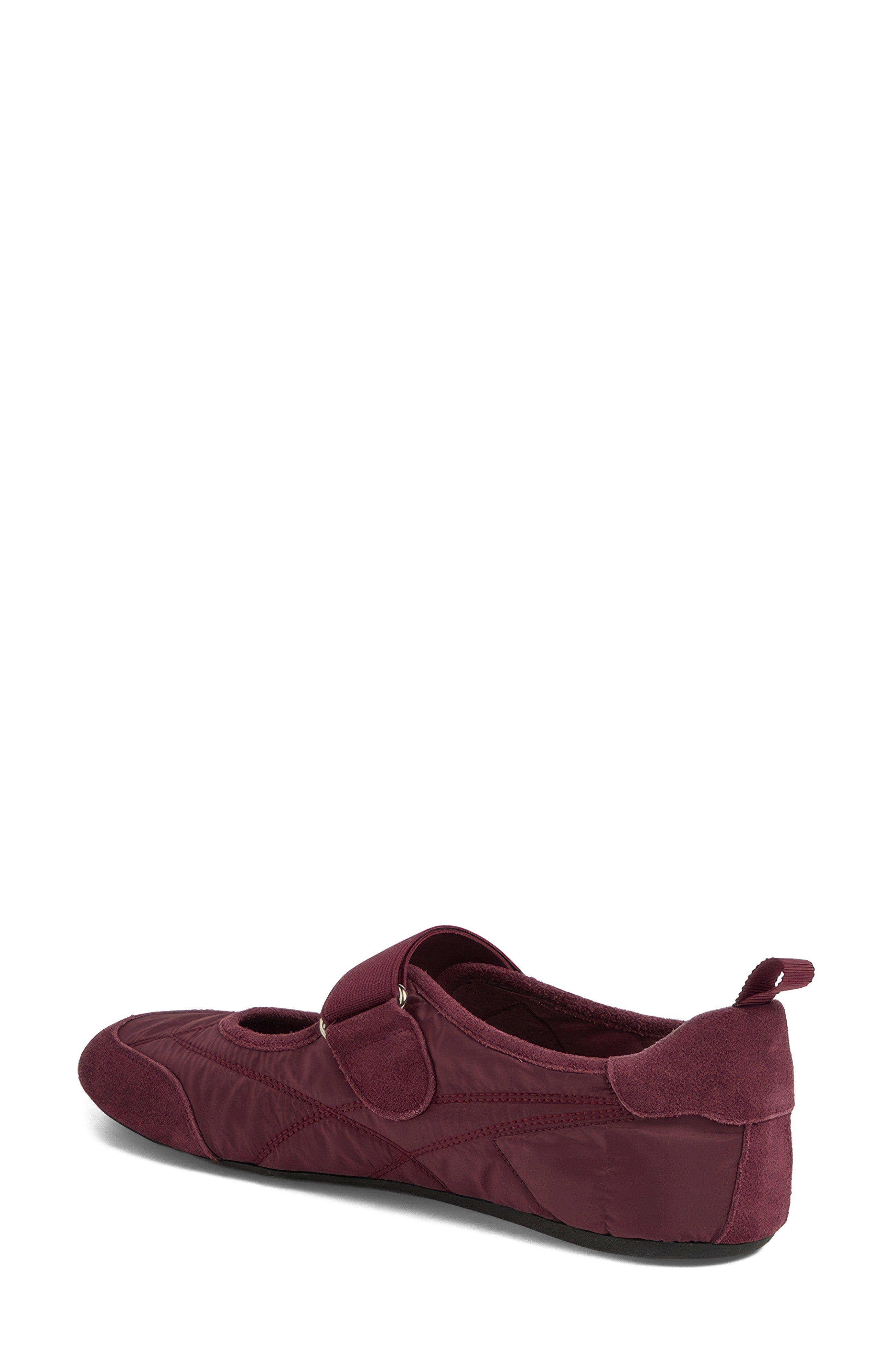 Britas Flat Mary Jane, Alternate, color, BURGUNDY LEATHER