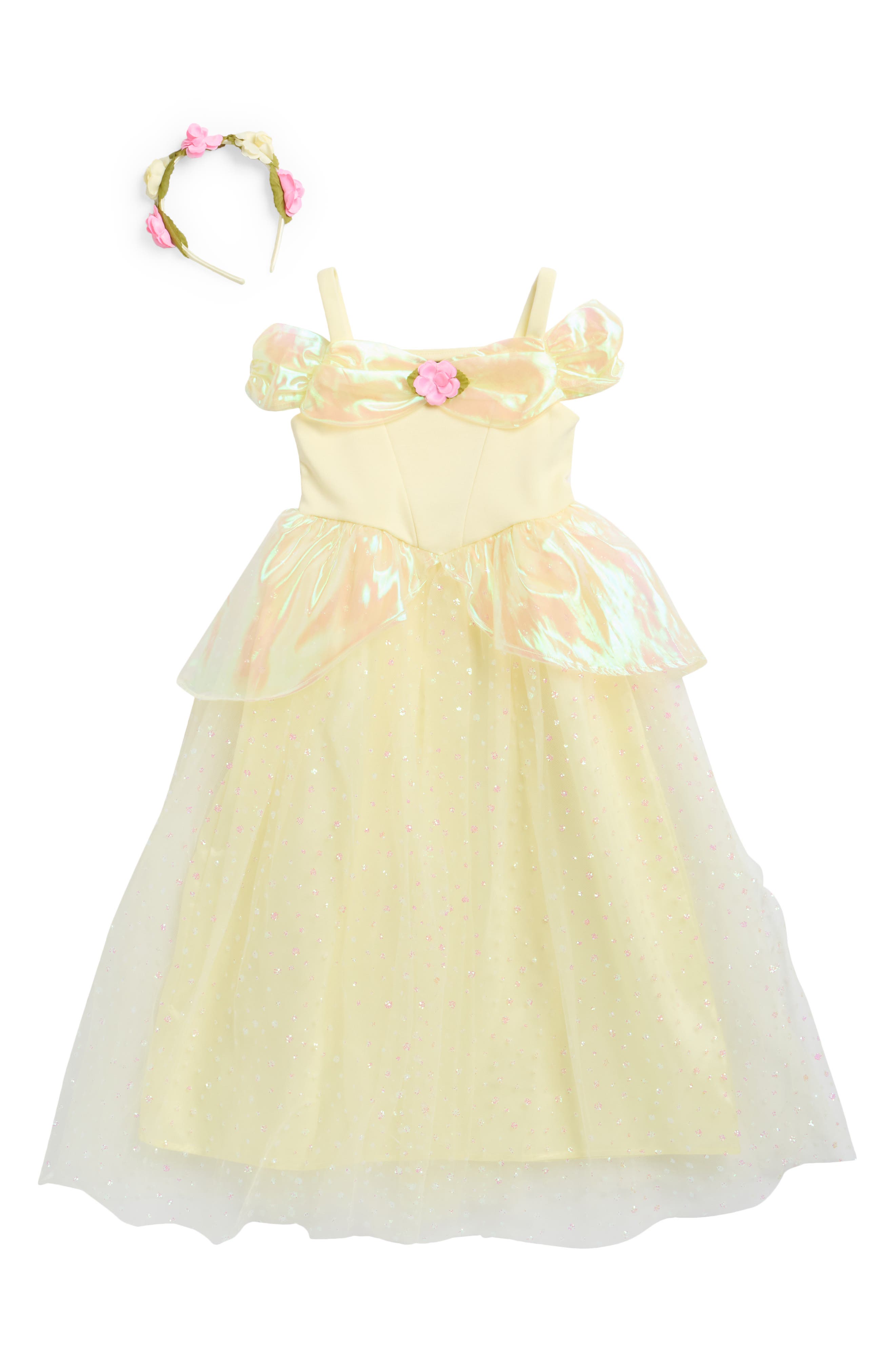 Kids' Princess Dress & Headband Set