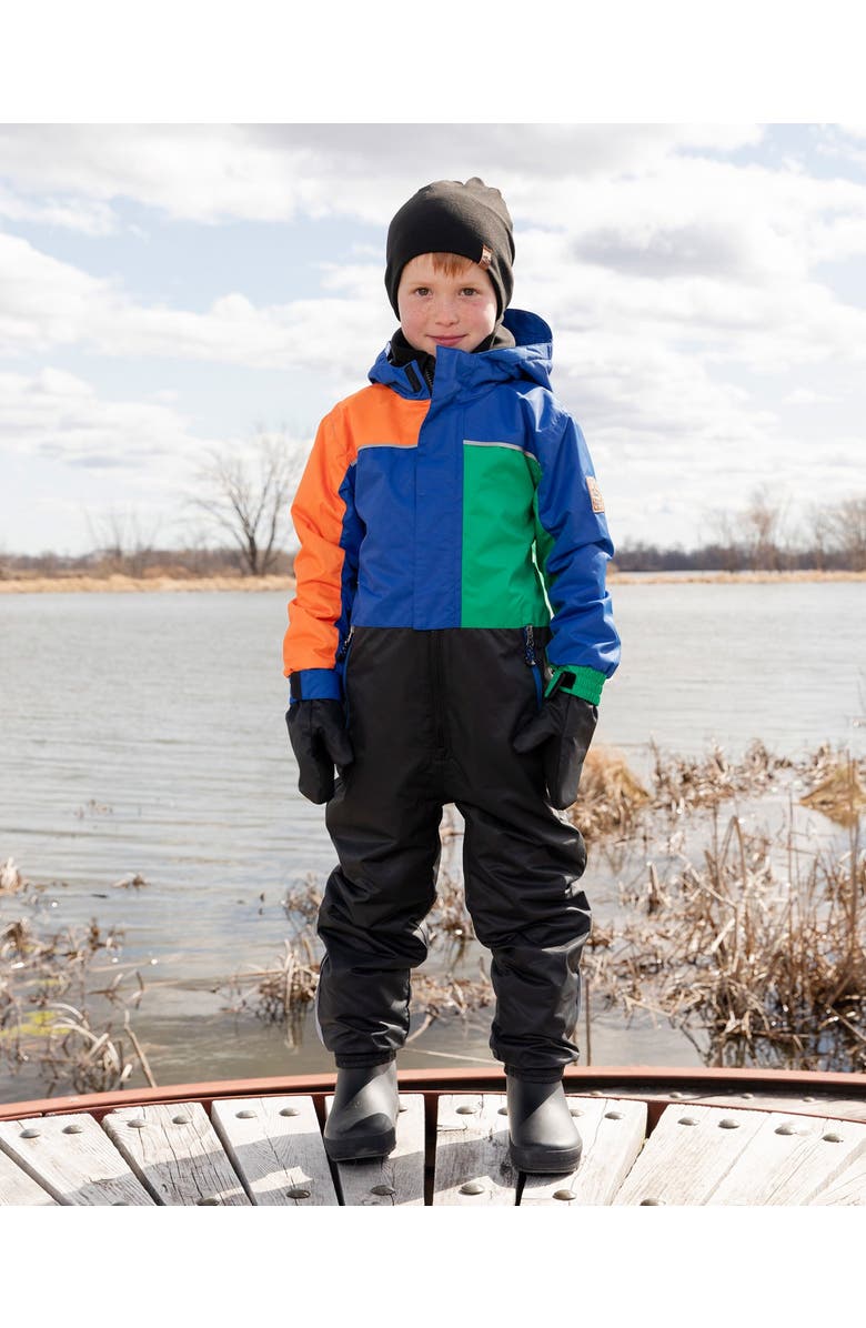 Deux par Deux Gender Inclusive Mid-Season Mittens in Recycled Polyester, Alternate, color, Black