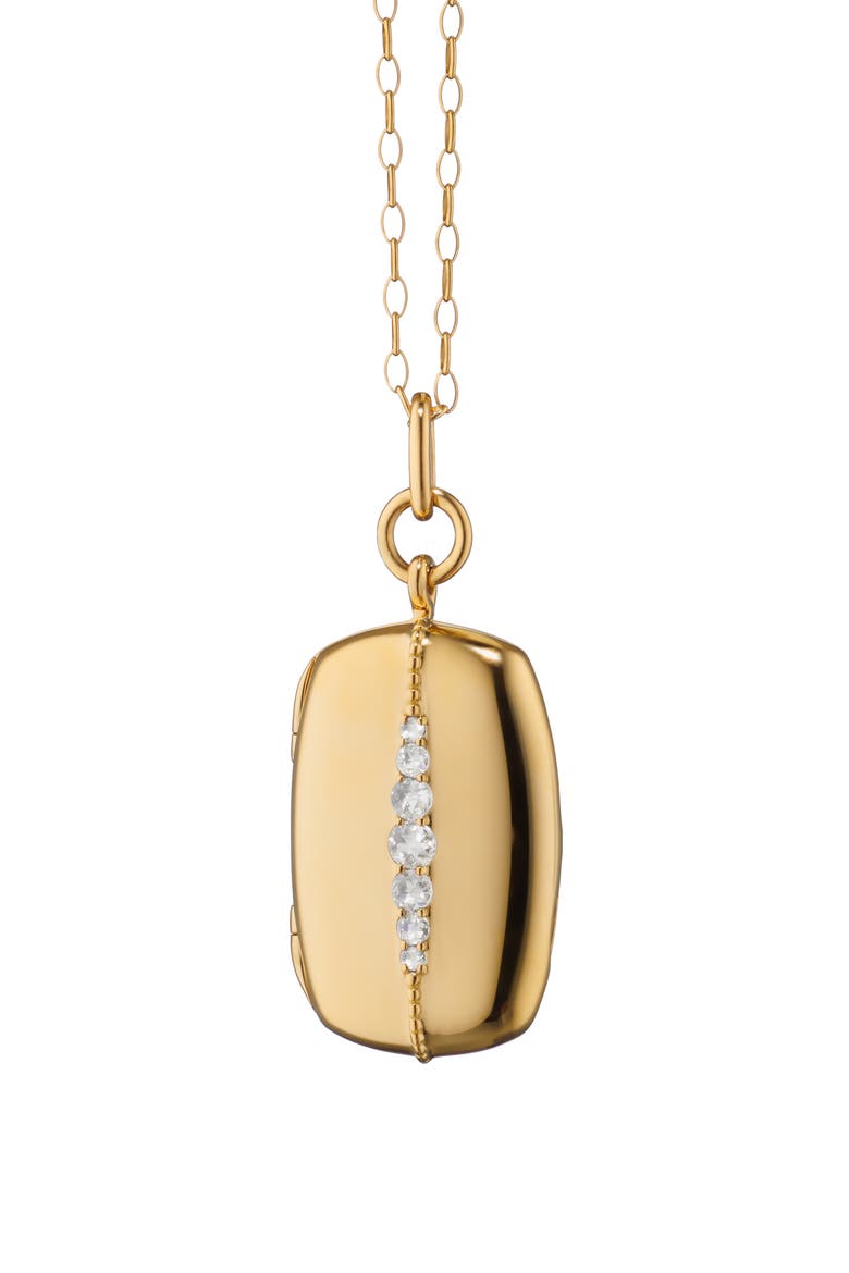 Kate 18k Gold Diamond Locket Necklace, Main, color, 18K YELLOW GOLD