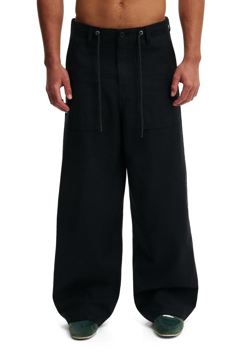 Men's Super Baggy Utility Pant, Main, color, Black