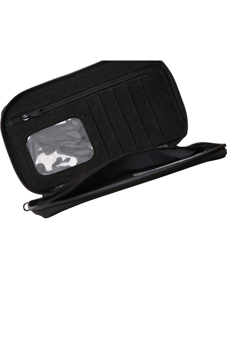 KAVU Go Time Cross Body Wallet - Women's, Alternate, color, Black