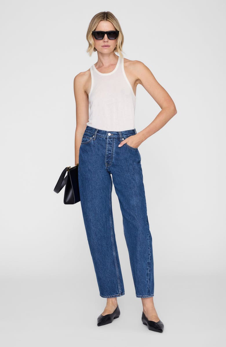 ANINE BING Fritz Jean, Alternate, color, Clean Indigo
