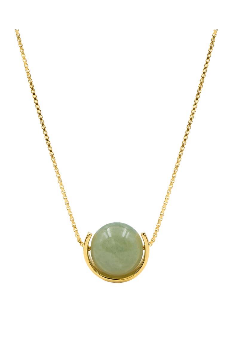 Equinox Green Bead Jade Necklace (Women) | Nordstrom