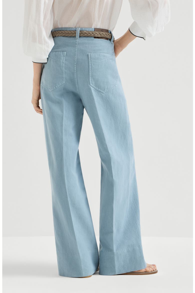 Loose trousers, Alternate, color, Denim