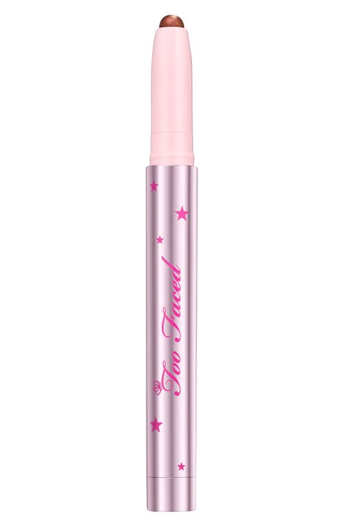Too Faced Quickie Queen Sparkling Eye Shadow Stick In Chocolate Sprinkles