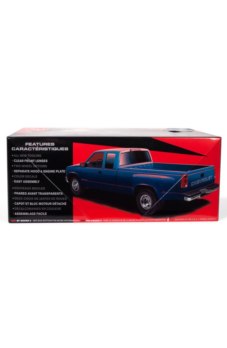 AMT 1996 Chevrolet C3500 Dually Pickup 1 to 25 Scale Model Kit, Alternate, color, Multicolored