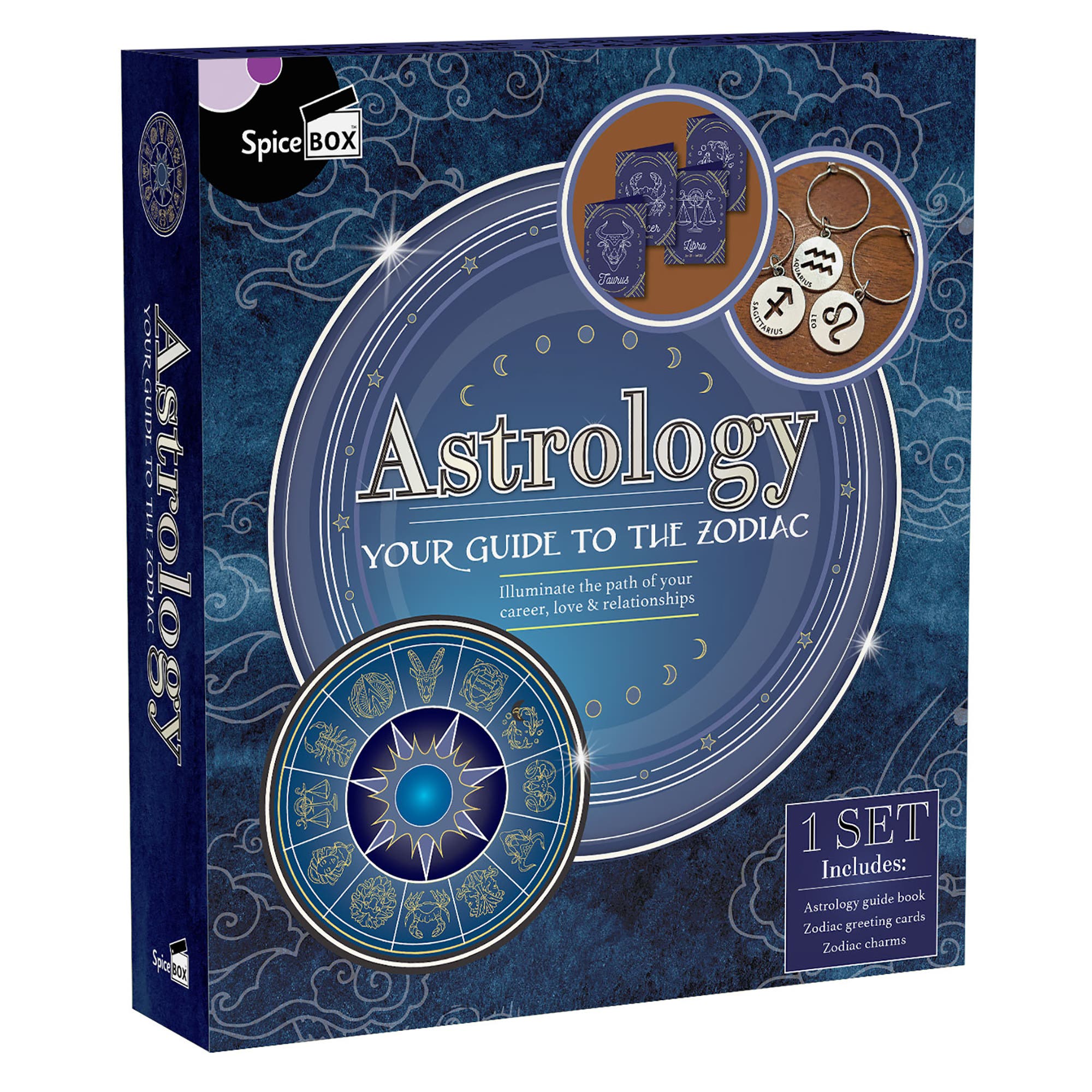 Gift Box Astrology Kit in Multicolored 