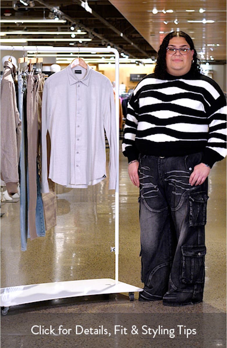 Cotton Piqué Button-Up Shirt, sales video thumbnail