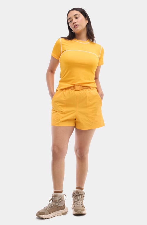 Halfdays Mollie Performance T-shirt In Zinnia